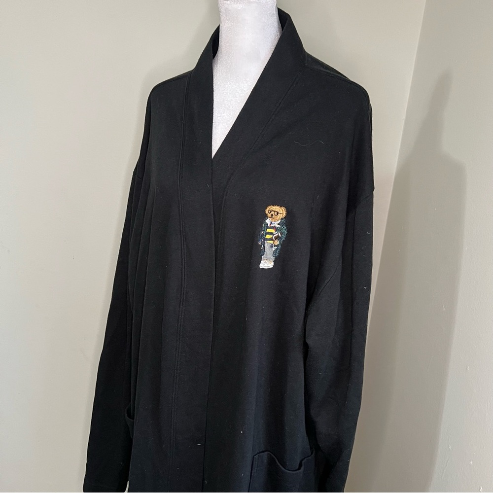 Polo Bear Ralph Lauren men’s Bathrobe Size L/Xl Sleepwear